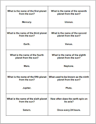 Whether you have a science buff or a harry potter fa. Astronomy And The Planets Trivia Cards Student Handouts