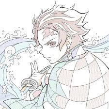 Animepopheart 猫野ニナ 鬼滅の刃より 炭治郎 Tanjirou Demon Slayer Republished W Permission Follow Me On Twit In 2020 Anime Sketch Anime Drawings Sketches Anime Drawings
