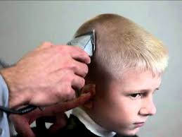 Boys haircuts for valentines day. Clipper Cutting Boys Clipper Cut Brush Cut Haircut Youtube