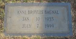 Anne Broyles Bagnal (1935-1999)