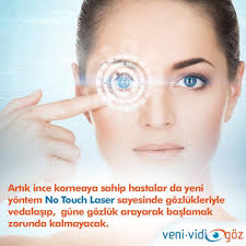 No Touch Laser Tedavisi Panosundaki Pin