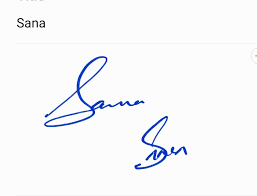 Sana Name Signatures Name Signature Personalized Signature Logo Search
