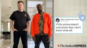 Kanye west being an internet meme for 12 minutes subscribe for weekly videos! Elon Musk Kanye West Pose For Photo Wearing Orange End Up Inspiring Meme Fest Trending News The Indian Express