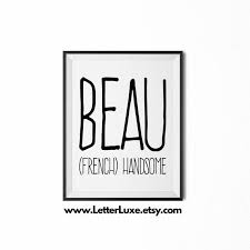 Beau Printable Kids Gift Name Meaning Art Baby Shower Gift Etsy In 2020 Names With Meaning Names Gifts For Kids