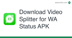 Status saver for whatsapp is an app that makes it easy to save whatsapp statuses to your android device. Video Splitter For Wa Status Apk 1 28 Android App Download