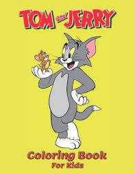 Tom and jerry first premiered in 1940, featuring a cat named tom chasing a mouse named jerry through their home, the streets, and around the world! Tom And Jerry Coloring Book For Kids 50 Coloring Pages For Kids Ages 4 8 Coloring Manga 9798722911674 Amazon Com Books