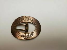 Camo belt high quality large bronze buckle nwot! Copper Vintage Belt Buckles For Sale Ebay