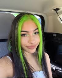 What kind of hair dye do egirls wear? Egirl Hair Dye Bangs Blonde Novocom Top