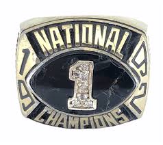 Basquete, eua, time findlay oilers. 1992 Findlay Ohio Oilers Naia Football National Champions Ring