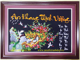 Ưu tiên vắc xin cho bắc giang, bắc ninh. Tranh Theu ThÆ° Phap An Khang Thá»‹nh VÆ°á»£ng F092 Mua Ban Tranh Sieu Thá»‹ Tranh Ä'áº¹p