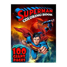 Bá»™ 100+ tranh tã´ mã u siãªu nhã¢n khiáº¿n bã© trai. Superman Coloring Book Great Gift For Any Kids And Fans With High Quality Images And Giant Pages Buy Online In South Africa Takealot Com