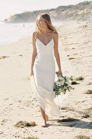 Thin Straps Summer Wedding Dress For Seaside Vestido De Novia De Playa In 2022 Wedding Dresses Summer Wedding Dress Beach Wedding Dress Inspiration
