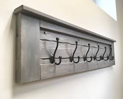 The 3 metal baskets can be used in a. Huge Rustic Wooden Entryway Coat Rack Hooks Wall Home Decor Wood Furniture Floating Wood Shelf Storage Mudroom Organization House Gift