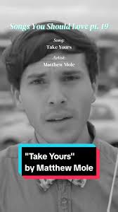Song: Take Yours Artist: Matthew Mole #matthewmole #takeyours #song #fyp  #foryou #foryoupage #discovernewmusic #music #artist #banjo #newmusic  #folkpop #folkpopmusic #folk #folky #folkmusic