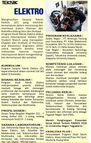 Dengan dukungan oleh team yang memiliki kompetensi tinggi. Teknik Elektro Fakultas Teknik