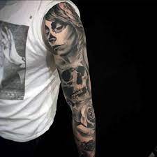 The tattooist who might do your tattoo drawing is a critical part of any day of dead tattoo. Top 67 Day Of The Dead Tattoo Ideas 2021 Inspiration Guide Day Of The Dead Tattoo Sleeve Tattoos For Guys Tattoo Sleeve Men