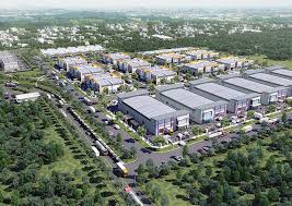 Size from 100k sqft to 1.4 mil sqft. Iskandar Halal Park Umland