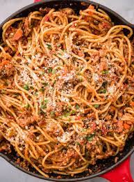 Spaghetti With Turkey Ragu Recipe Ground Turkey Recipes Healthy Healthy Turkey Recipes Turkey Pasta