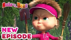 Masha and the Bear 💥🎬 NEW EPISODE! 🎬💥 Best cartoon collection ⛳ Tee for  three - YouTube