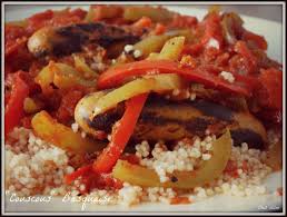Couscous Basquaise Chez Lilou Couscous Semoule Couscous Idee Recette