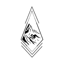 Altitude Tattoo Semi Permanent Tattoos By Inkbox Geometric Mountain Tattoo Adventure Tattoo Triangle Tattoos