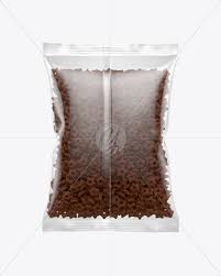 Download Frosted Bag With Chocolate Stars Cereal Mockup In Bag Sack Mockups On Yellow Images Object Mockups PSD Mockup Templates