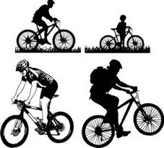 Download Mountain Cycling Vector Pack For Free Vector Free Bike Silhouette Cycling