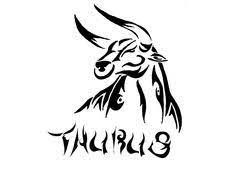 Taurus horoscope glitter tattoo stencil three layered stencil, which is suitable for . 24 Tribal Taurus Tattoo Stencils Ideas Taurus Tattoos Bull Tattoos Taurus