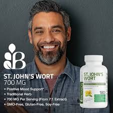 Amazon.com: Bronson St. John's Wort 700 MG per Serving Hypericum Perforatum  Supports a Positive Mood