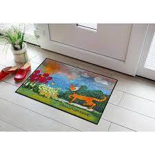 Auf dieser fantastischen, mit bandeinfassung gefertigten badgarnitur, nach den. Rosina Wachtmeister Fussmatte Daisies 50x75cm