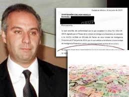 La carta de la UIF por la que Collado pagó 10 mdp