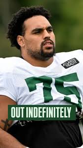 #Jets OG Alijah Vera-Tucker will be out indefinitely with a torn tricep per  @rapsheet , New York loses a key OL piece early in the season.,  #NewYorkJets #NFL #NFLnews