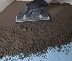 Bedding mortar for shower pan