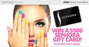4 days ago 337 used. Win A 500 Sephora Gift Card Sephora Gift Card Gift Card Giveaway Gift Card