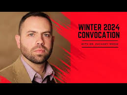 Winter 2024 Convocation with Dr. Zachary Moon