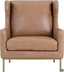 Best selling mid century modern sofa leather ,modern bonded leather sectional sofa brand sunsgoods specification 1r+2rr+3rr(27sets/40hq) material bonded leather,pu,fabric,microfiber,cow leather,air leather etc. 5west Marseille Camel Leather Virgil Lounge Chair From Sunpan Coleman Furniture