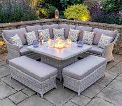 Ridgemoor 9 Seater Rattan Corner Sofa Set Pool Patio Furniture Backyard Furniture Rattan Corner Sofa