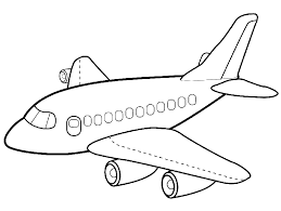 Ucak Boyama Sayfasi Okuloncesitr Preschool