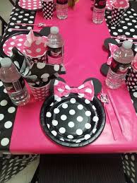 We offer minnie mouse party supplies to enhance your girl's minnie mouse party experience. Mickey Mouse Minnie Mouse Birthday Party Ideas Photo 7 Of 21 Minnie Mouse Birthday Party Minnie Birthday Party Minnie Mouse Party