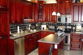 Cherry Wood Color Facts Cherry Cabinets Kitchen Kitchen Cabinet Design Kitchen Cabinets Pictures