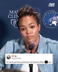 People in the sports world reacts to Napheesa Collier's exit presser 🫢
