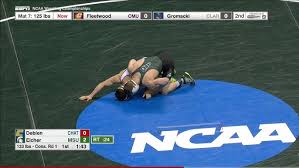 2017 NCAA Wrestling 133lbs: Austin Eicher (Michigan State) vs Chris Debien  (Chattanooga)
