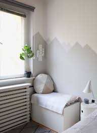 Mountain Nursery Wallpaint Wandgestaltung Im Babyzimmer Kinder Zimmer Babyzimmer Kinderzimmer