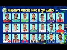 We preview the argentina squad ahead of the 2019 copa america. Argentina S Predicted Squad In Copa America 2019 Youtube Football Gif America