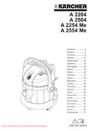 Is a specialist contractor in marine piling, civil engineering and marine structure construction such as offshore light beacons, bridges, offshore transmission line towers, breakwaters, jetties, and wharves. Karcher A 2204 Vacuum Cleaner User Instructions And Manual Pdf Manualzz