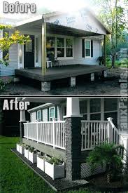 See more of homes decorating ideas on facebook. Porch With Stone Columns On Manufactured Home Make Me Happy