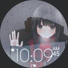 Live anime apple watch faces. Watchmaker100 000 Watch Facesfree In Google Play View Toggle Navigation Get App Get It On The App Store Get It On Google Play Get It On Samsung Galaxy Apps Watch Faces Publish Wiki Login Profile Log Out Kikashi Anime Waifu Anime Rain Girl