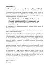 Als aktionärin der deutsche wohnen ag stelle ich hier und heute einen gegenantrag zu tagesordnungspunkt 3, beschlussfassung über die entlastung der mitglieder des vorstands für das geschäftsjahr. Https Www Bafin De Shareddocs Downloads De Angebotsunterlage Deutsche 20wohnen Pdf Blob Publicationfile V 1