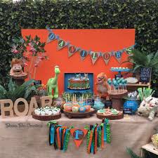 Good Dinosaur Birthday Party Ideas Photo 7 Of 8 Dinosaur Birthday Party Dinosaur Birthday Dinosaur Theme Party