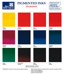 78 Bright Oil Paint Pigment Chart